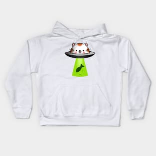 UFO Kitty Kids Hoodie